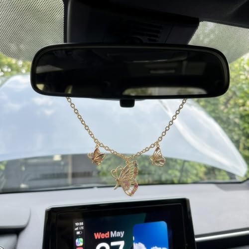 Set of 10 Rearview Mirror Charm Hanger Blanks, Acrylic Car Ornament Hooks - Image 6