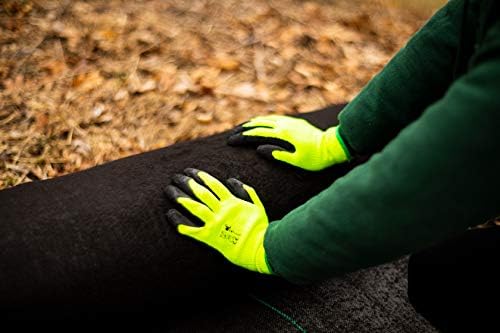 G & F 1516 12 Pairs Pack Premium High Visibility Low Emissions Green Work and - Image 5