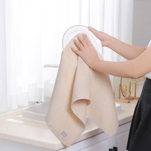 Homaxy 100% Cotton Waffle Weave Kitchen Dish Towels 6-Pack - Image 4