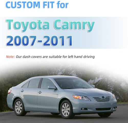 SKYLOTEC Dash Cover Mat for Toyota Camry SE XSE LE 2007-2011 - Image 2