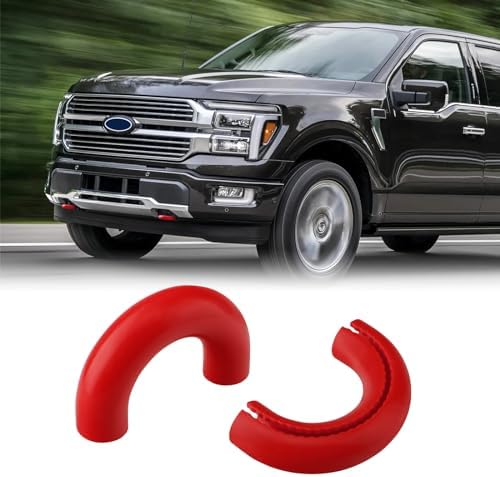 Tow Hooks Covers for F150 2004-2026/Bronco 2021-2026/Tundra Red by HOME
