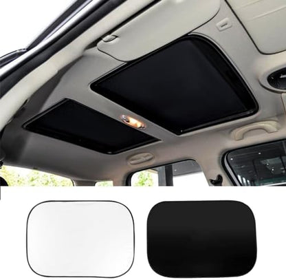 2PCS Car Sunroof Sunshade, Car Roof Cover, Foldable UV Reflector Reflective by Unknown