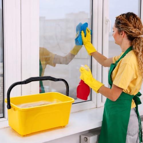 Bucket for Cleaning, 3 Gallon Rectangle Water Bucket for Car and Window Washing - Image 5