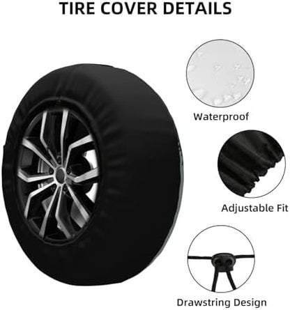 Funny Raccoon Spare Tire Cover Raccoon Wheel Protector - Image 3