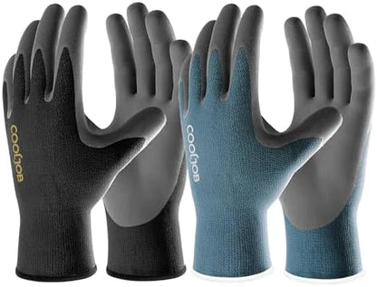 COOLJOB 2 Pairs Gardening Gloves by COOLJOB