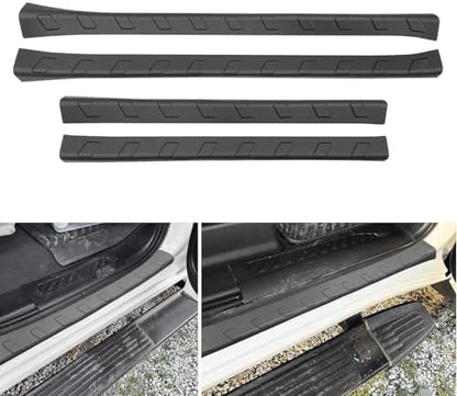 Door Sill Guards Kit Fit for 2019-2026 Chevy Silverado&GMC Sierra 1500 by Utiiy