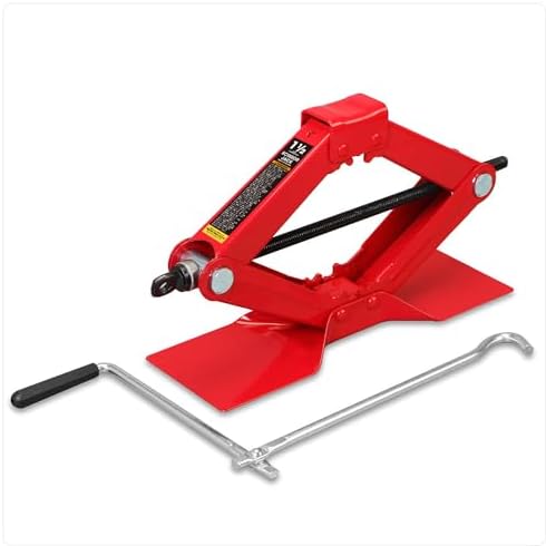 Big RED T10152-3 Torin Car Scissor Jack: Steel Portable Tire Jack by BIGRED