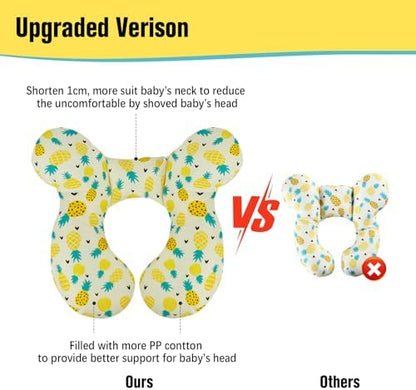 KAKIBLIN Baby Neck Pillow, Upgraded Baby Neck Pillows - Image 5