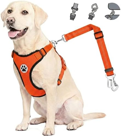 Lukovee Dog Car Harness Seat Belt, Harness & Seatbelt by Lukovee