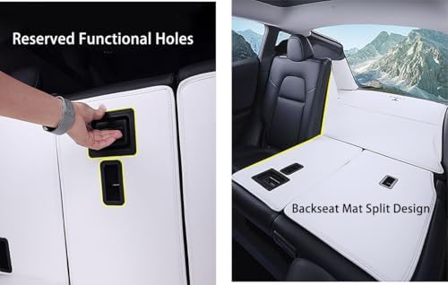 Compatible with 2026 Tesla Model Y 5 Seater Juniper Refresh Trunk Liner Red - Image 3