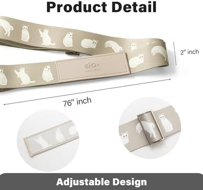 Luggage Straps for Suitcases, Adjustable Luggage Elastic Belt, Travel - Image 4