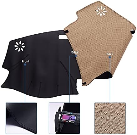 Dashboard Dash Mat Cover Leather Dashboard Pad Sun Protection Anti-Vertigo Mat - Image 4