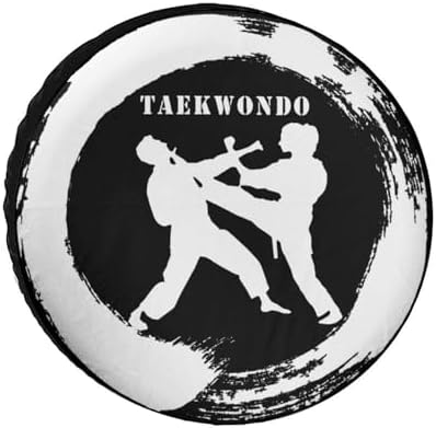 Taekwondo 1 Tire Covers, Dust-Proof Weatherproof Wheel Covers Wheel Tire - Image 7