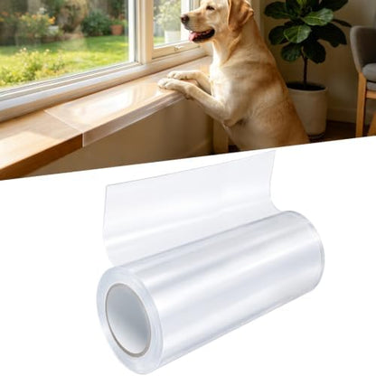 10 FT x 8 IN Window Sill Protector, Self-Adhesive Window Sill Cover by NRWRTY