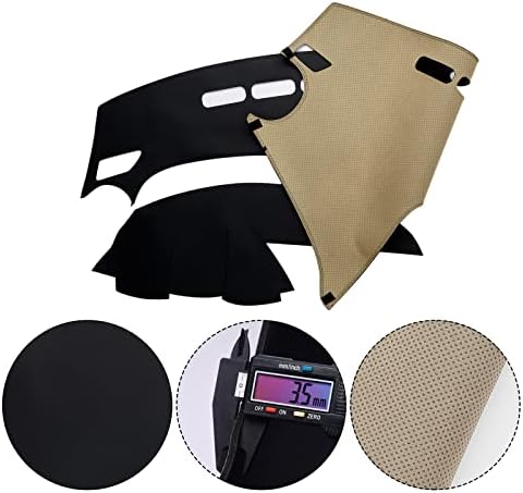 Dashboard Dash Mat Cover Leather Dashboard Pad Sun Protection Anti-Vertigo Mat - Image 5
