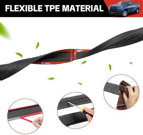 Door Sill Guards Kit Fit for 2015-2022 Chevy Colorado Accessories Entry Guard - Image 6
