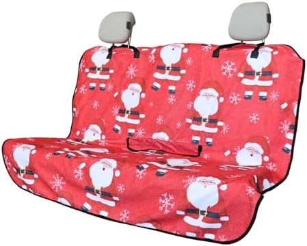 Back Seat Cover for Car Trucks Van SUV Jeep, Waterproof Rear Bench Towel Seat by LoyaGour
