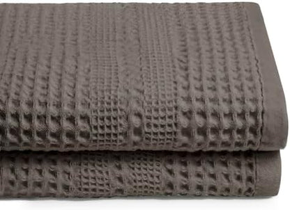 GILDEN TREE Waffle Towels for Bathroom, 100% Cotton Quick Dry Towel, Waffle by GildenTree