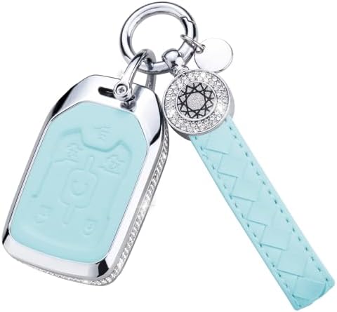 for GMC Key Fob Cover with Keychain, 6 Buttons by Unknown