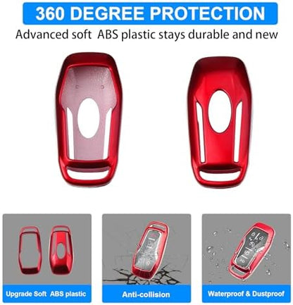 QBUC for Ford Key fob Cover, 4/5 Buttons Smart Key - Image 5