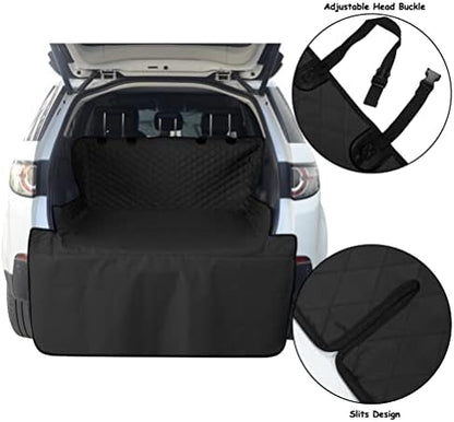 SUV Cargo Liner for Dog Heavy Duty Polyester Pet Trunk Cargo Cover Dog Car Seat - Image 4