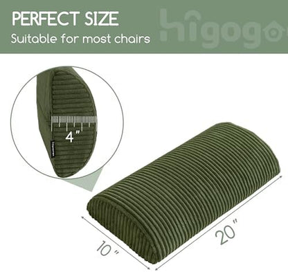 HIGOGOGO Lumbar Support Pillow for Recliner Chair/Accent Chair/Couch, Memory - Image 2
