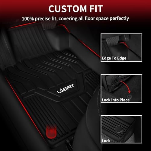 LASFIT Floor Mats for Nissan Altima 2026 2025 2024 2023 2022 2021 2020 2019 - Image 2