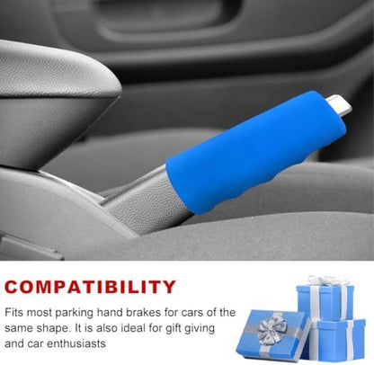 Car Handbrake Cover, Anti-Slip Silicone Auto Hand Brake Comfortable Handle Grip - Image 6