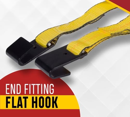 Mytee Products 4 Pack Ratchet Tie-Down Straps - Image 5