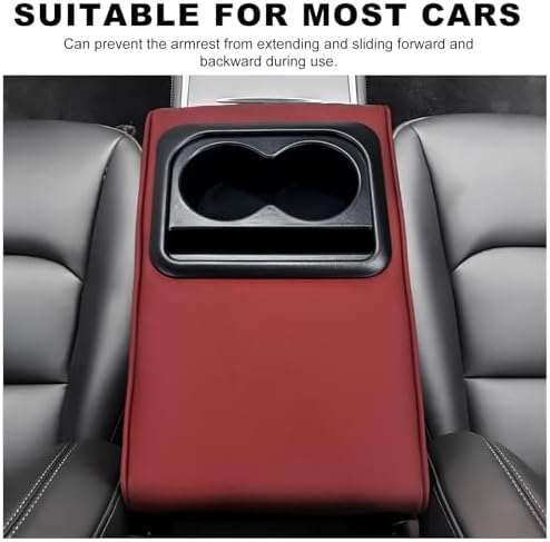 Car Center Console Armrest Pillow, Memory Foam Auto Armrest Box Cover - Image 6