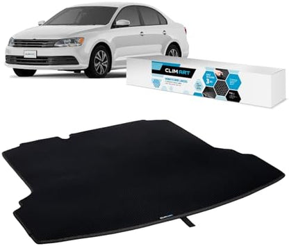 CLIM ART Cargo Liner for Volkswagen Jetta 2011-2018 Custom Fit Trunk Mat by CLIMART