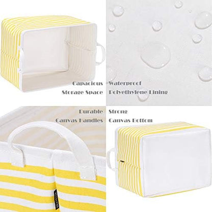 Sea Team Rectangle Open-Top Canvas Storage Basket - Image 5