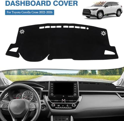 FIILINES Dash Cover for 2022-2025 2026 Toyota Corolla Cross Accessories - Image 2