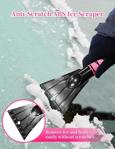 HEEYA 42.2 Inch Snow Brush and Ice Scraper - Image 5