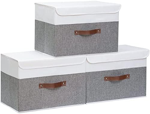 Yawinhe Collapsible Storage Bins, 13.0x9.0x7.9in by Yawinhe