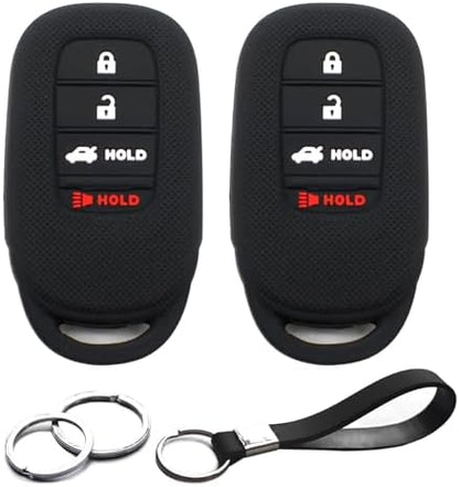 2pcs Compatible with 2024 2023 2022 Honda Accord Civic CR-V HR-V Pilot Key Fob by INFIPAR