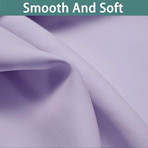 Yakamok Lilac 100% Blackout Patio Door Curtain Panels W100 x L96, 1 Panel - Image 7