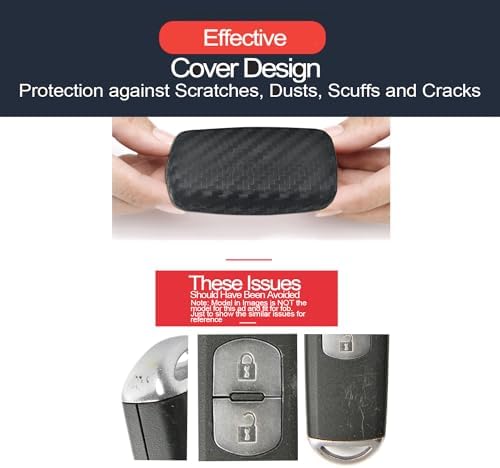 2pcs Compatible with Ford Key Fob Cover Case Key Chain - Image 3