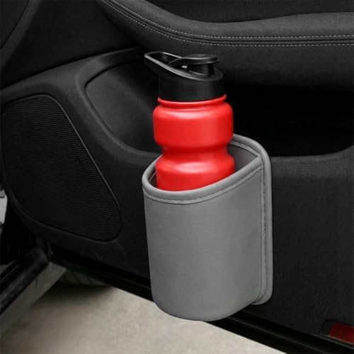 Craedli Car Door Cup Holder, Clip-On Back Seat Hanging Storage Bag - Image 6