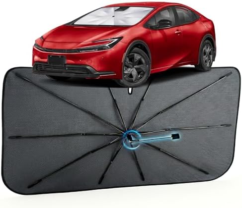 Car Windshield Sun Shade Umbrella by MakeLifeBetter
