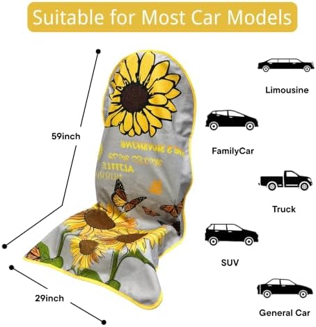 Waterproof Car Seat Cover for Front Seats, Protector for Cars SUVs Trucks - Image 6