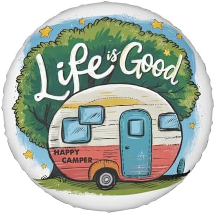 Camper Life is Good Spare Tire Cover Wheel Protectors Waterproof Wheel Covers - Image 5