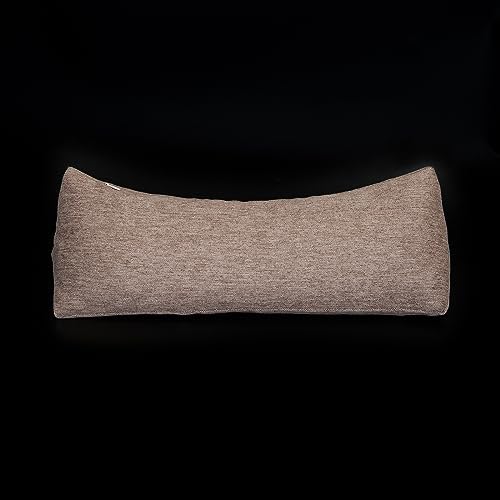Buckwheat Neck Support Pillow Cervical Neck Cylinder Bolster Pillow, Buckwheat by GLORYSEASON