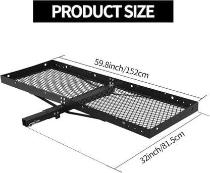 300LBS Capacity Hitch Cargo Carrier - Image 2