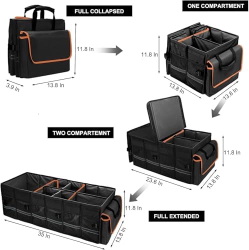 Car Trunk Organizer and Storage - Image 3