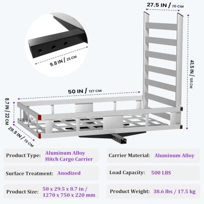 Trailer Hitch Cargo Carrier - Image 2