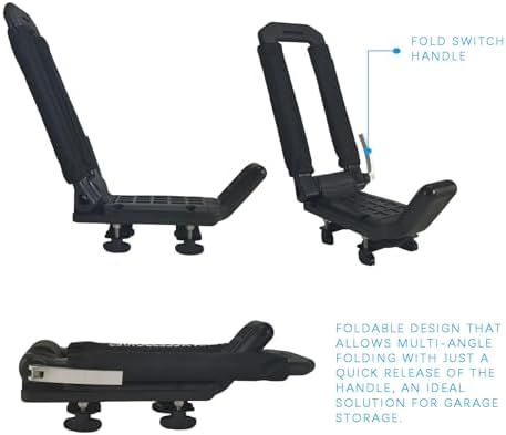 Folding Kayak Rack, Low Profile, Tool-Free Lock - Image 5