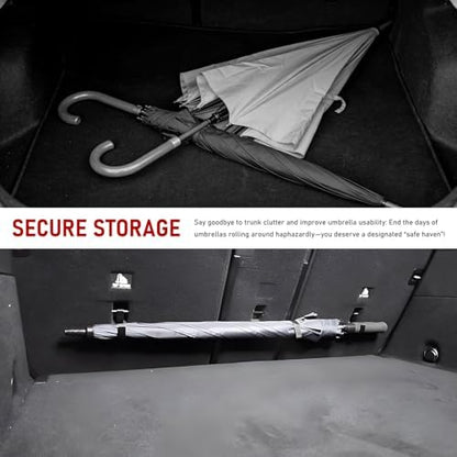2 PCS Car Umbrella Hook, Stable Installation Rain Gear Hook Universal Towel - Image 3