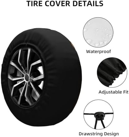 Funny Dog Spare Tire Cover Wheel Protectors - Image 3