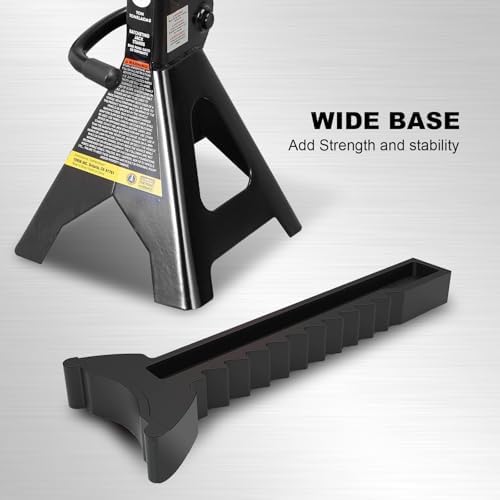 Torin AT43202B-1 Steel Jack Stands: 3 Ton Capacity, 1 Pair - Image 5